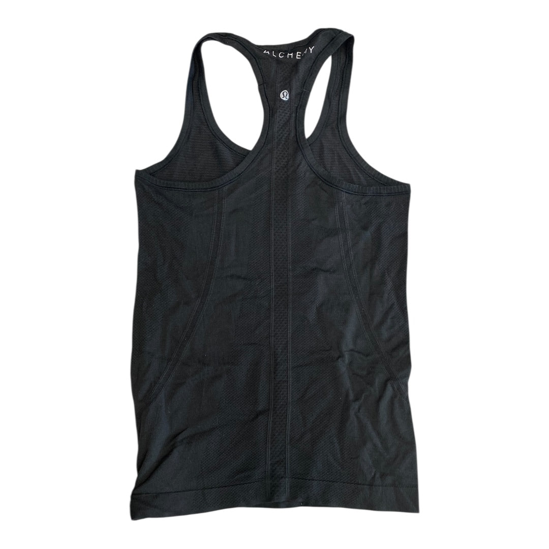 Athletic Tank Top By Lululemon In Grey, Size:Xs