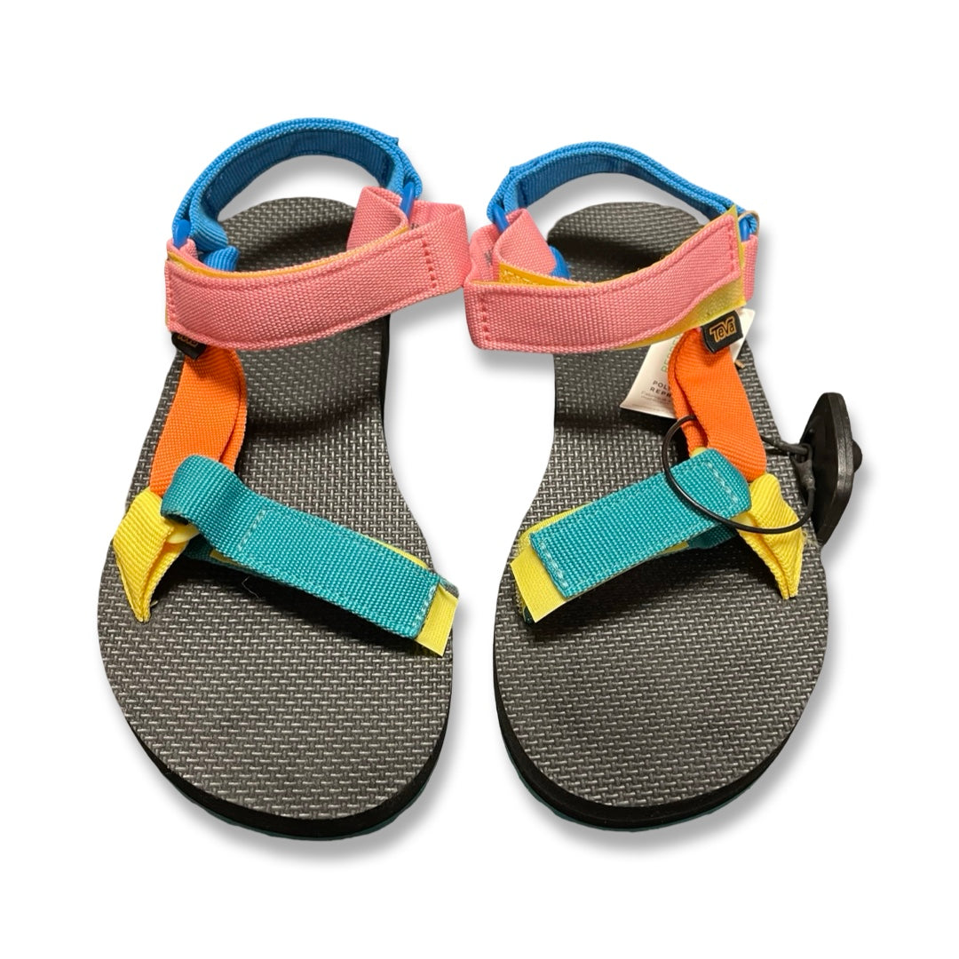 Sandals Flats By Teva In Multi, Size:8
