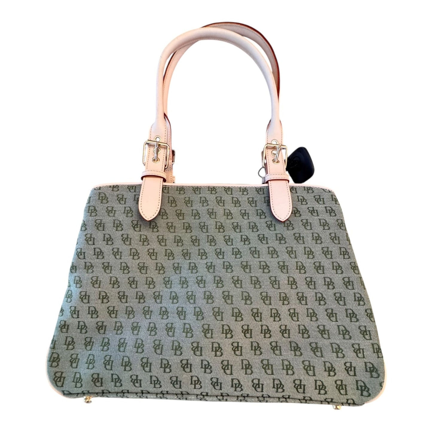 Handbag Designer By Dooney And Bourke In Green, Size:Medium