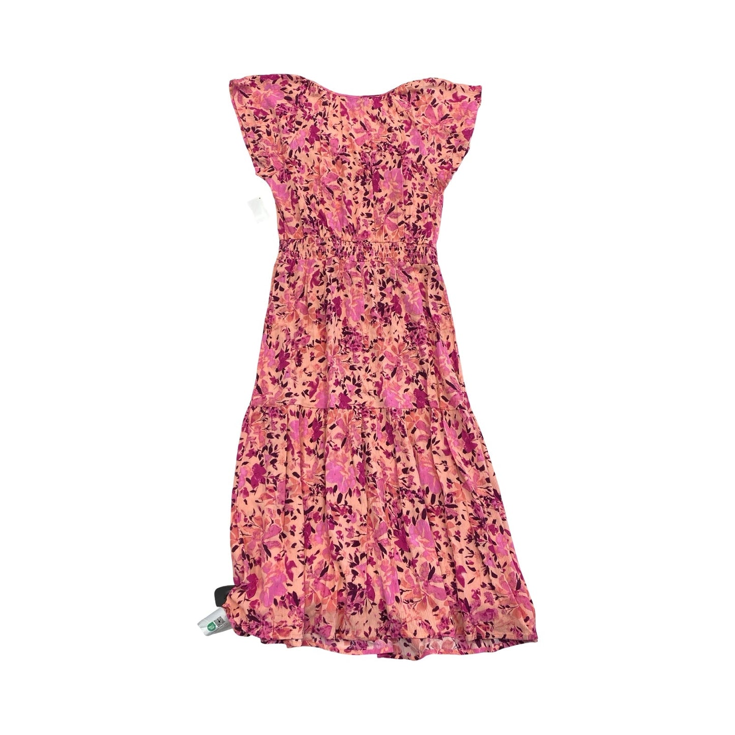 Dress Casual Maxi By Frye In Pink & Purple, Size:M