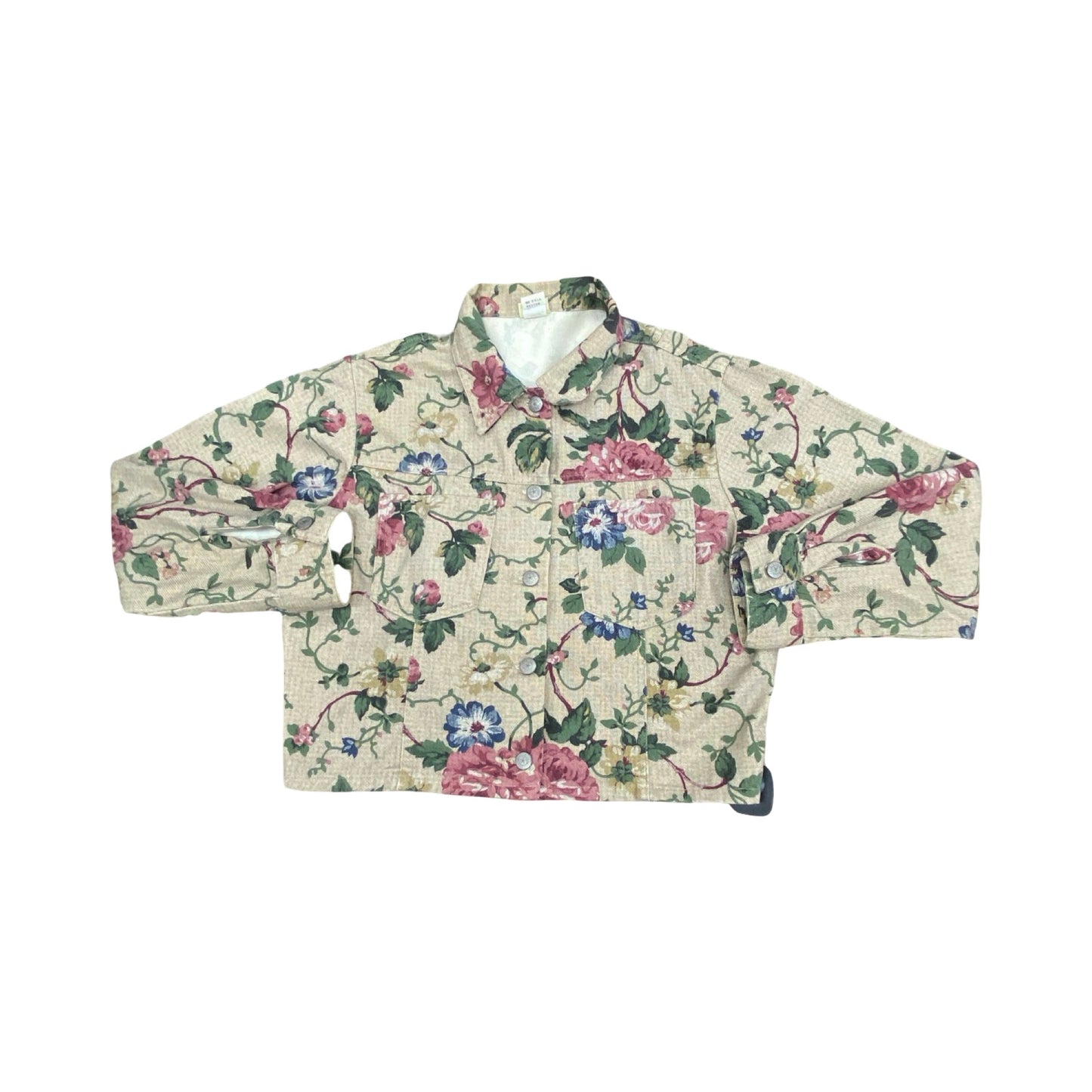 Jacket Other By Vivaldi In Floral Print, Size:M