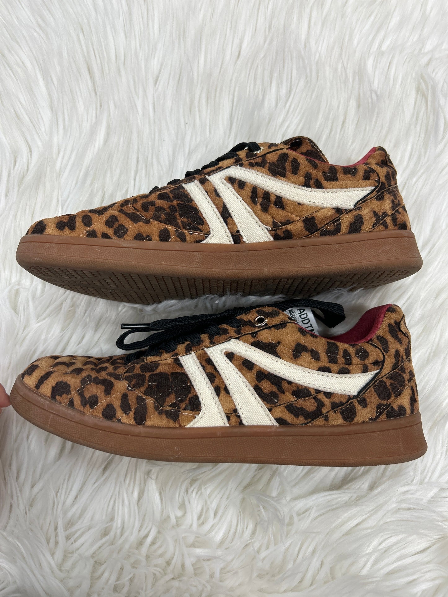 Shoes Sneakers By Steve Madden In Animal Print, Size:8.5