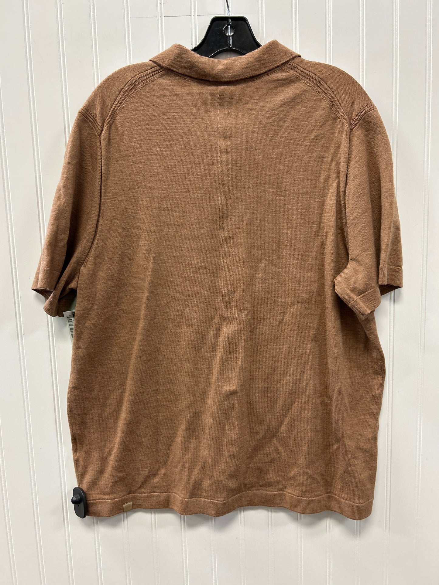 Athletic Top Ss By Lululemon In Brown, Size:Xl