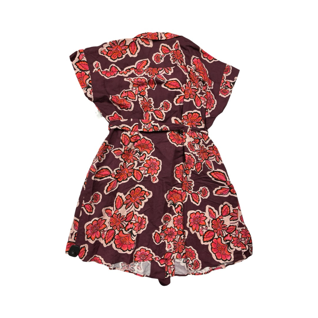 Dress Casual Midi By ESTELLE In Multi, Size:2X