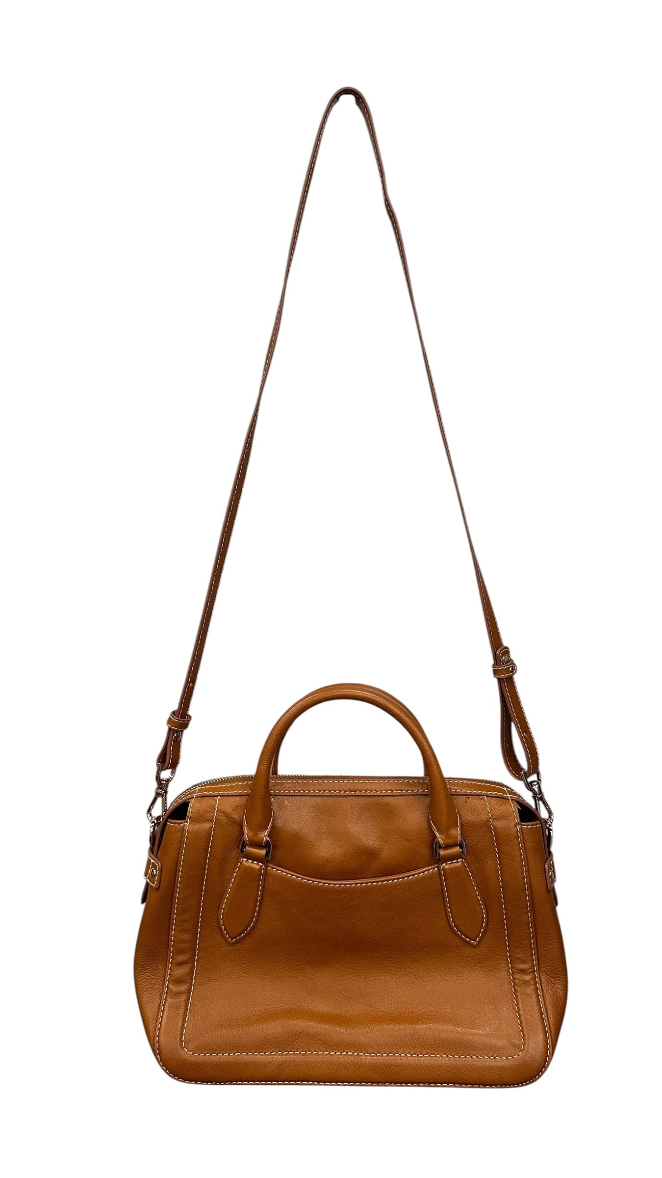 Handbag Designer By Brahmin, Size: Small
