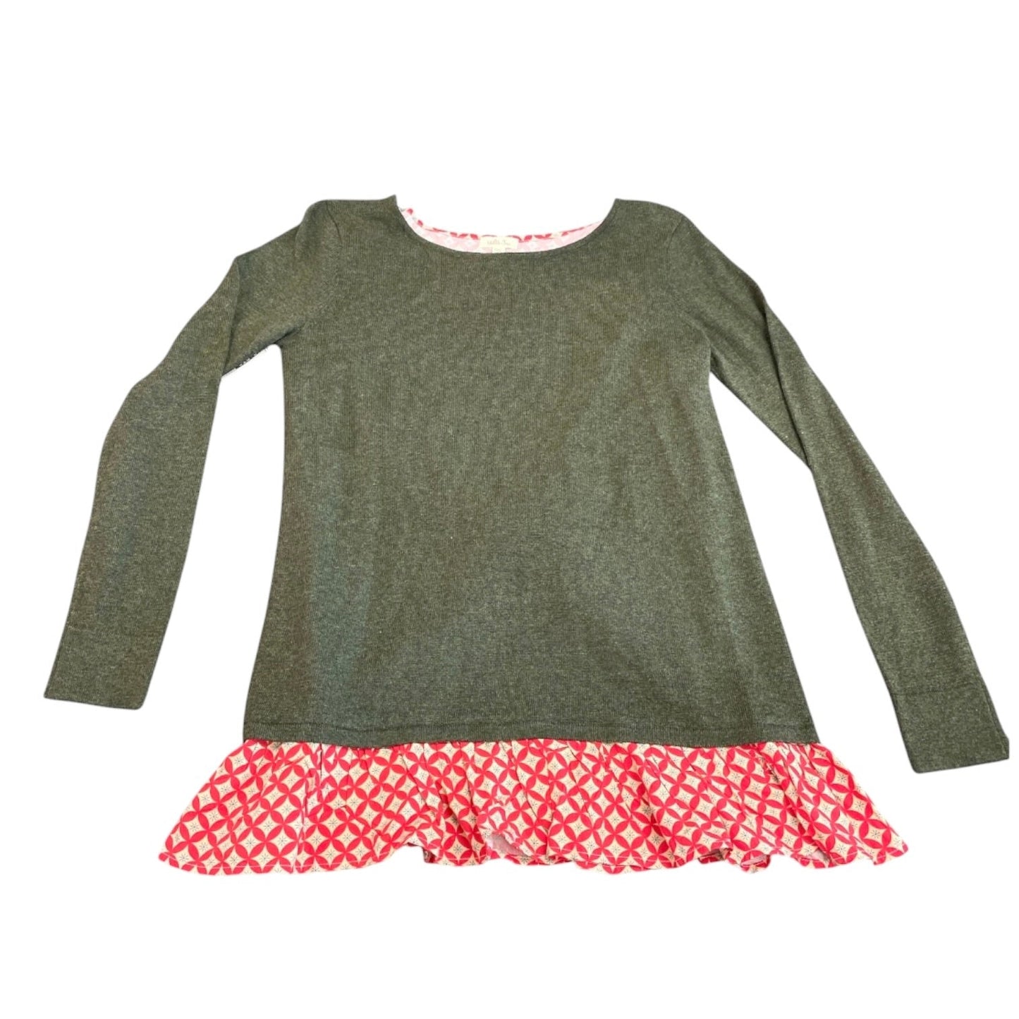 Top Long Sleeve By Matilda Jane In Green, Size: Xs