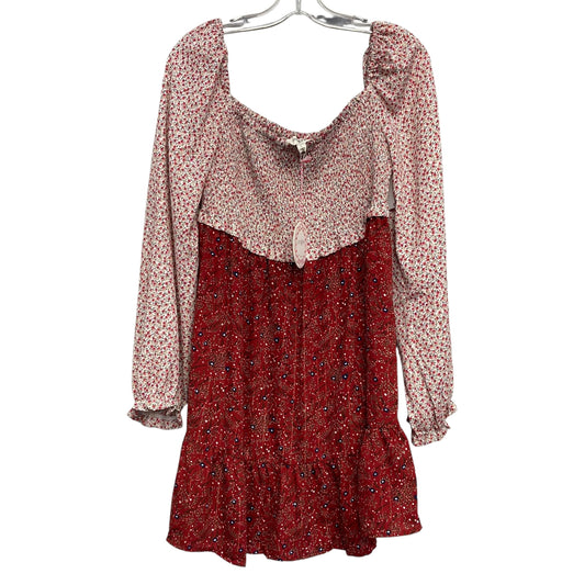 Dress Casual Short By Umgee In Floral Print, Size:L