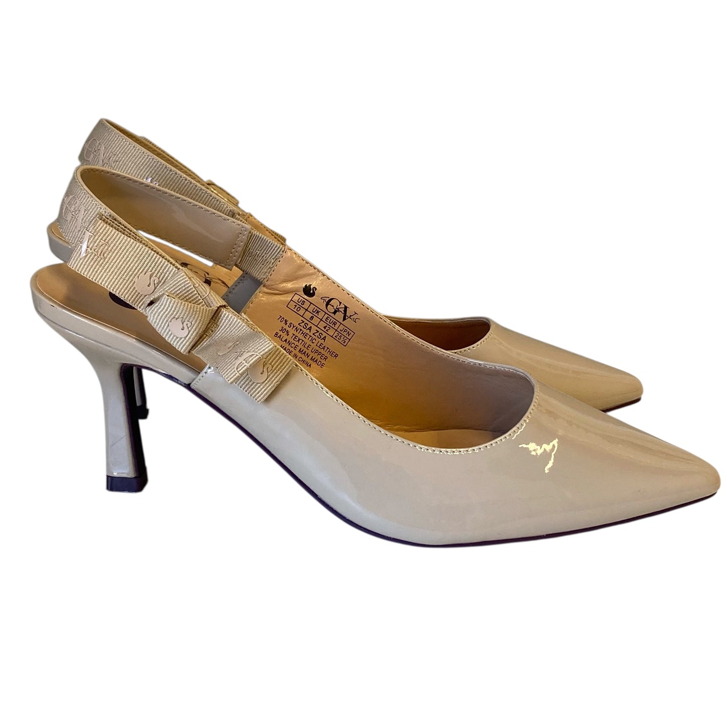 Shoes Heels Stiletto By Gloria Vanderbilt In Tan, Size:10