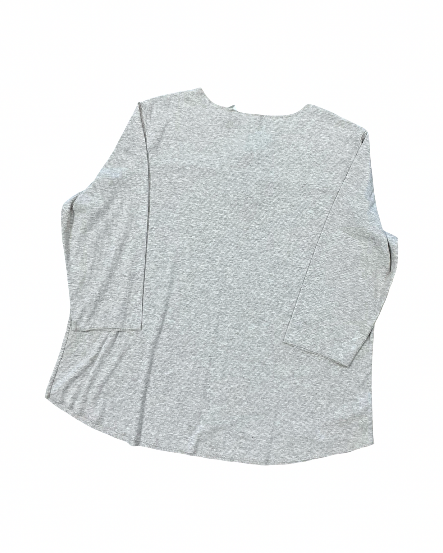 Top 3/4 Sleeve By Just My Size In Tan, Size:1X