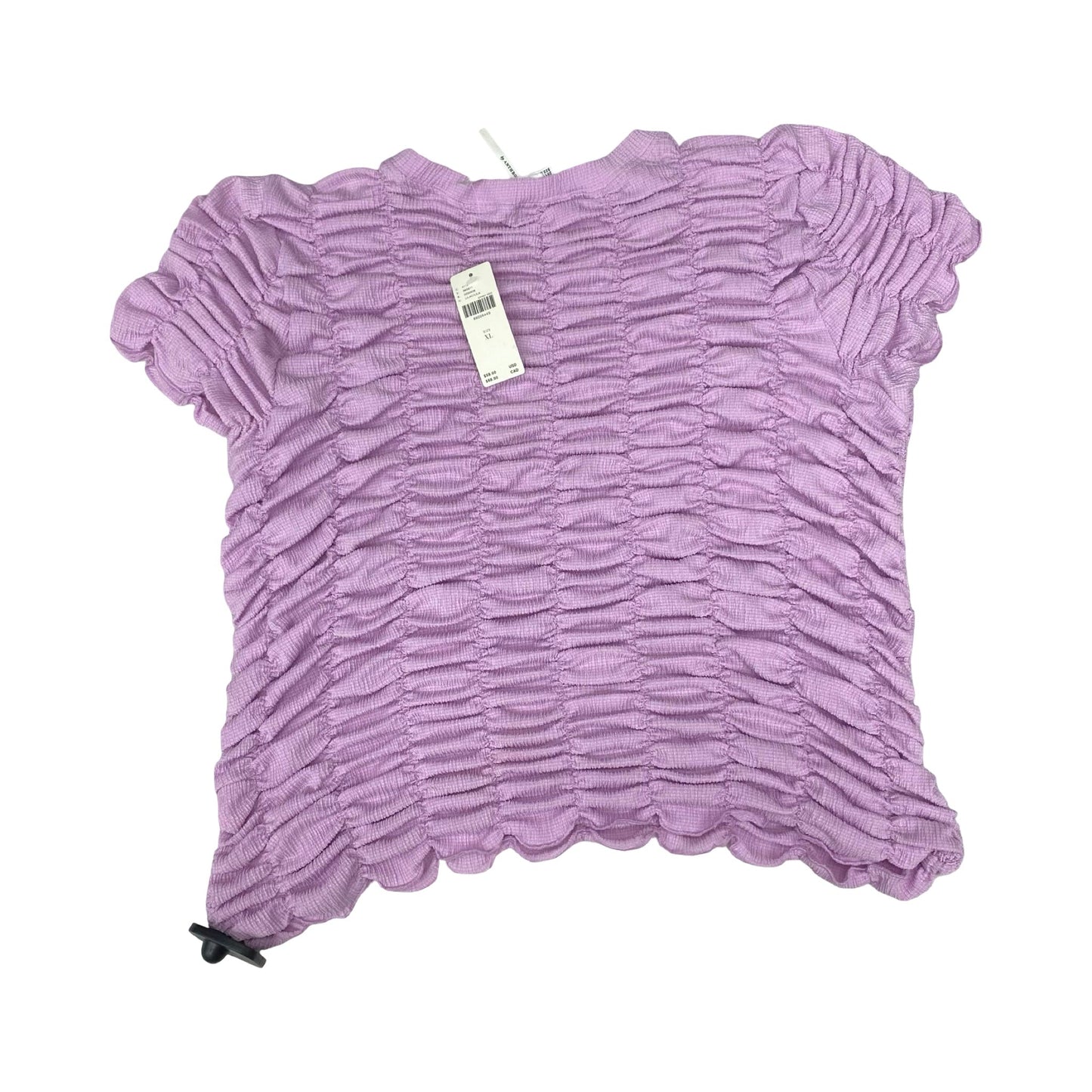 Top Ss By Anthropologie In Purple, Size:Xl