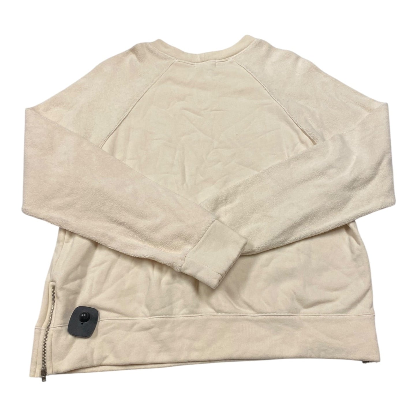 Top Ls By Monrow In Cream, Size:S