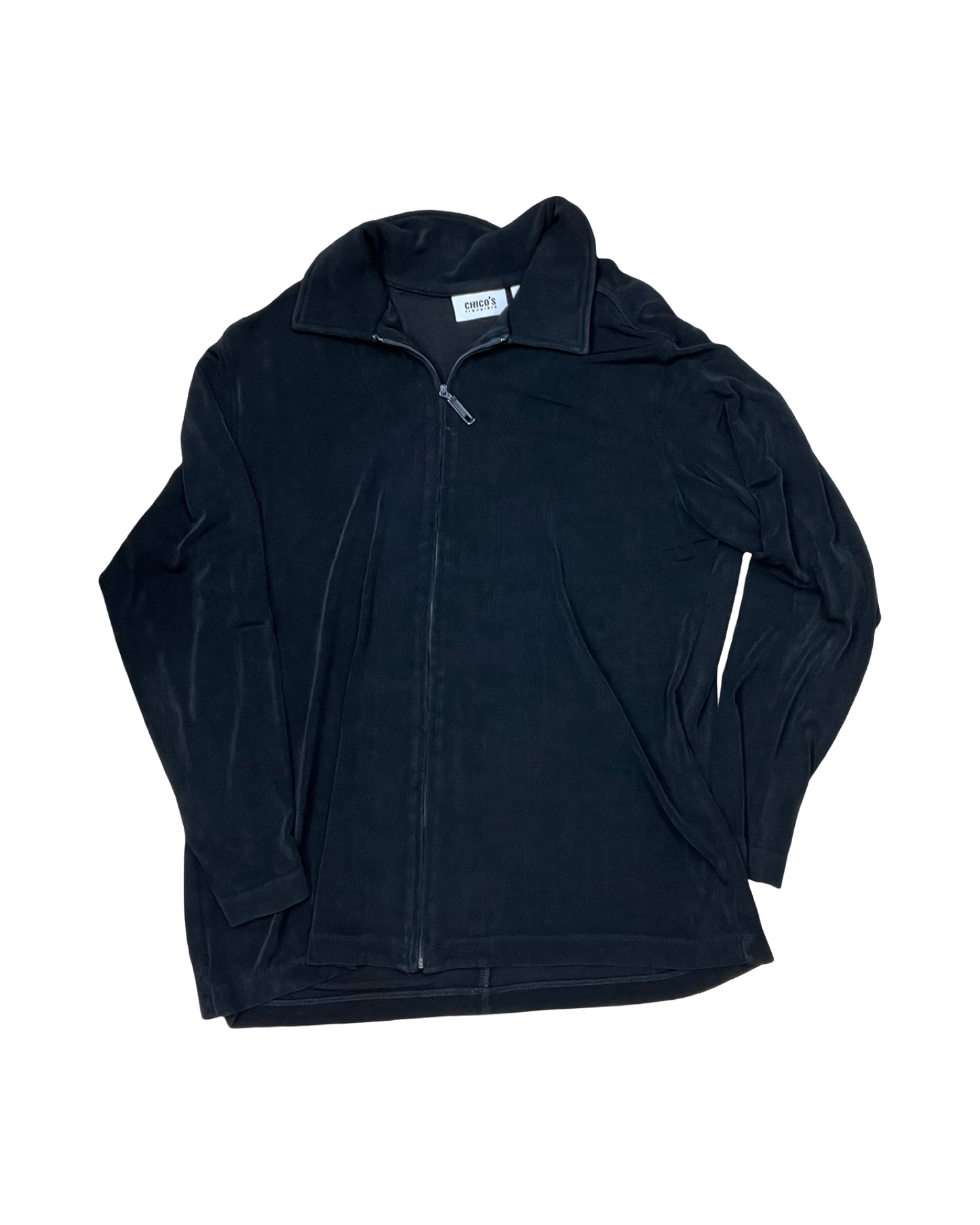 Jacket Other By Chicos In Black, Size:L