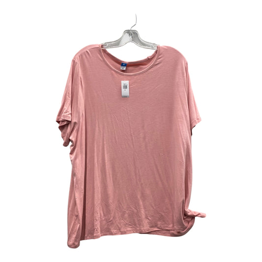 Top Ss Basic By Old Navy In Pink, Size:1X