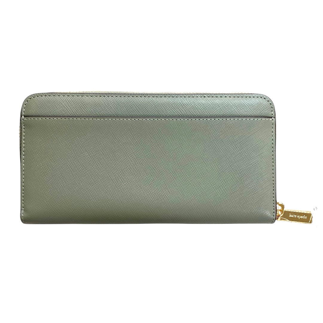 Wallet Designer By Kate Spade In Green, Size:Large