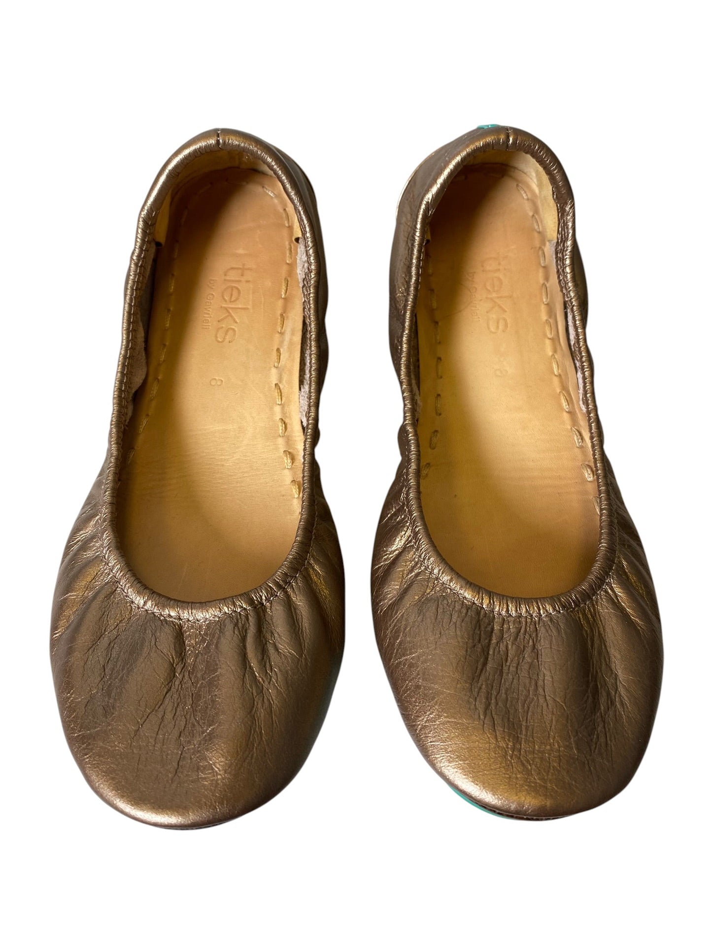 Sandals Flats By Tieks In Gold, Size: 8