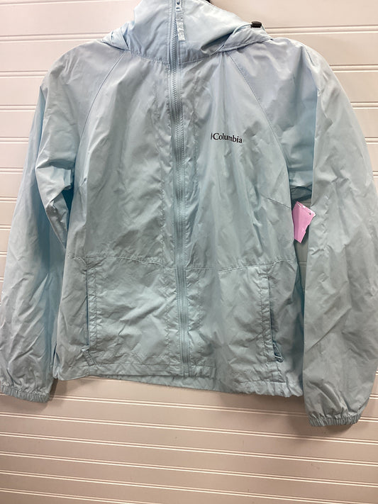 Athletic Jacket By Columbia In Blue, Size:S
