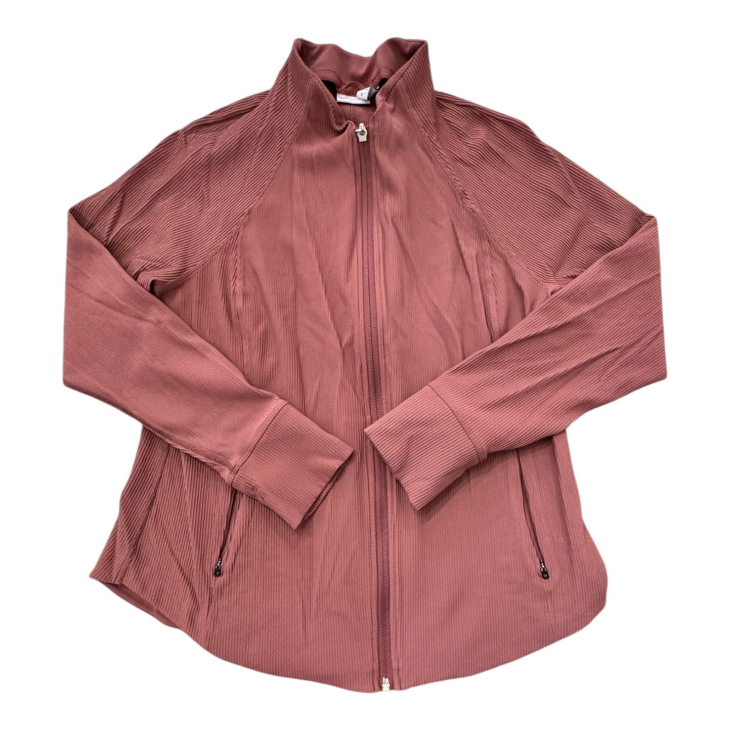 Athletic Jacket By Athleta In Mauve, Size:1X