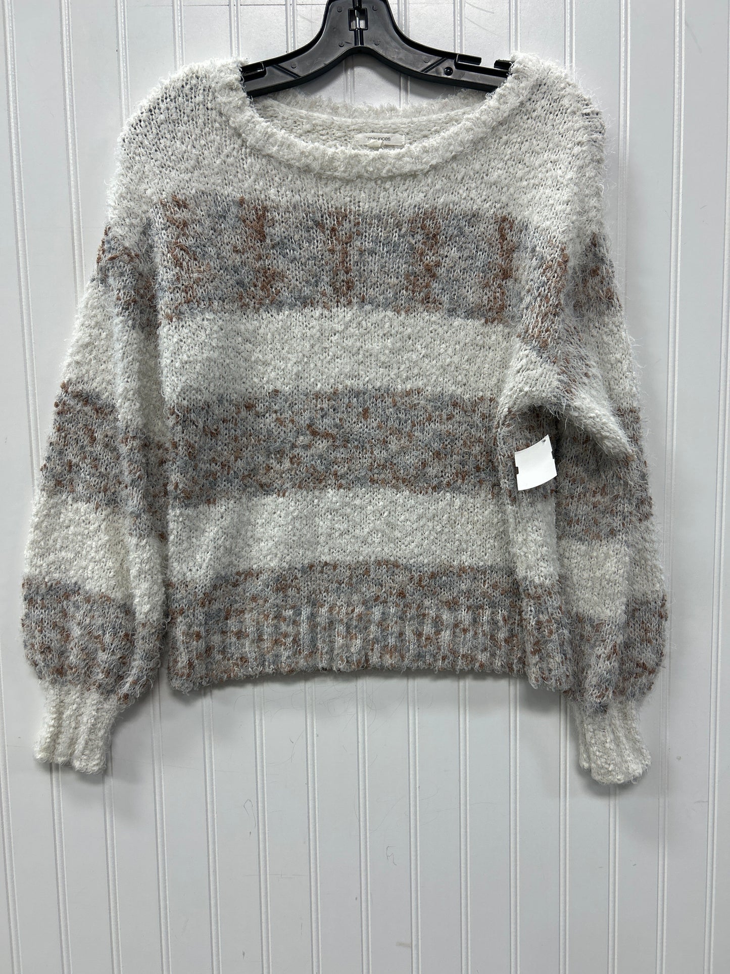 Sweater By Maurices In White, Size:S
