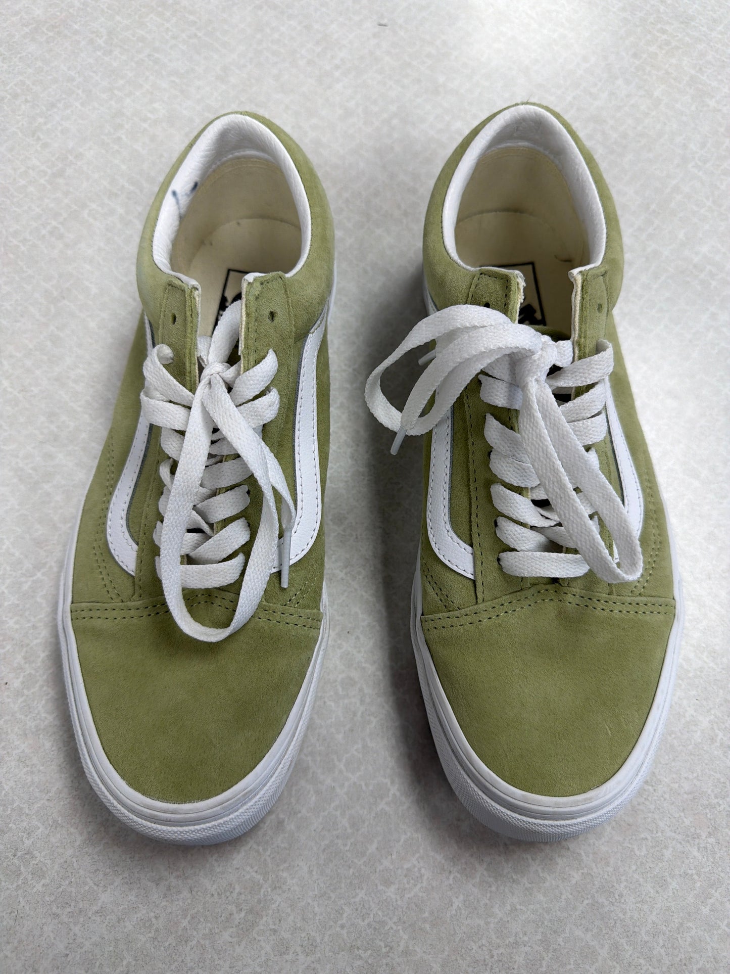 Shoes Sneakers By Vans In Green, Size:9