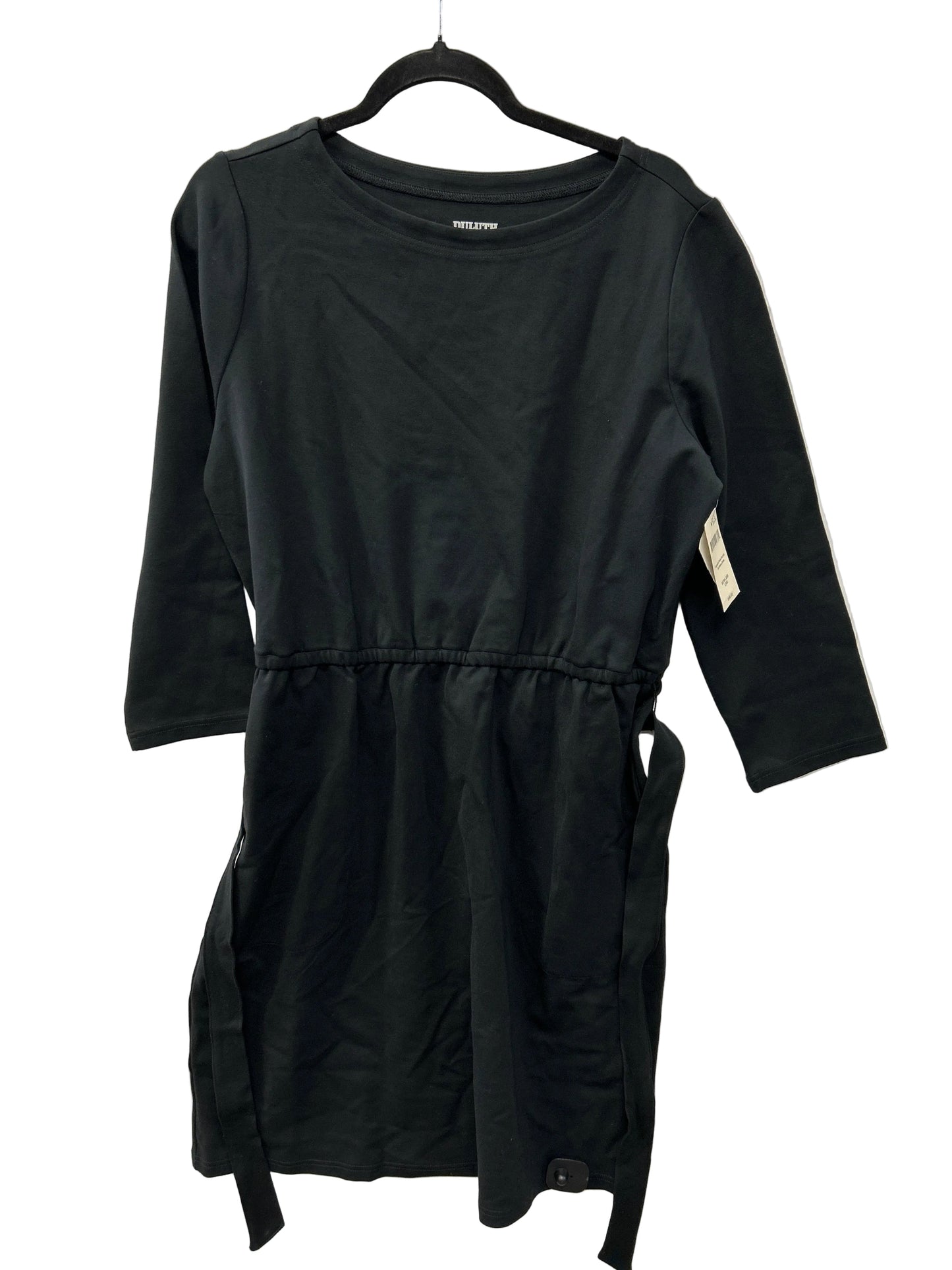 Dress Casual Midi By Duluth Trading In Black, Size:L