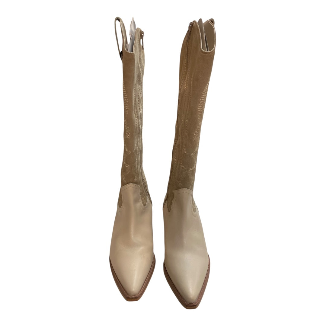 Boots Western By Matisse In Ivory, Size:6