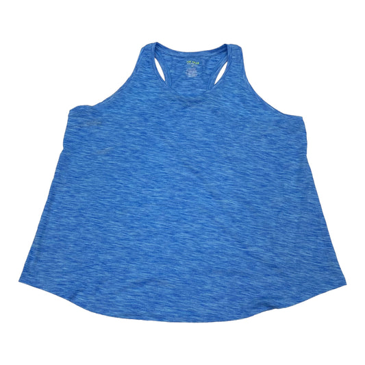 BLUE ATHLETIC TANK TOP by TEK GEAR Size:1X