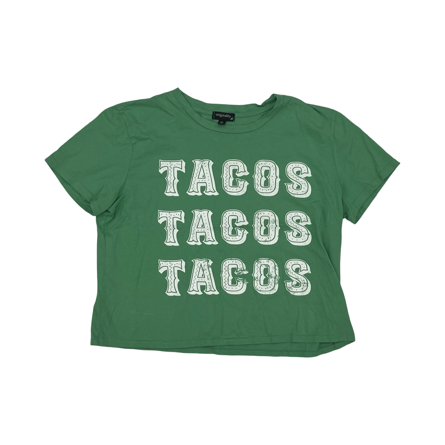 Top Ss By Originality In Green, Size:M