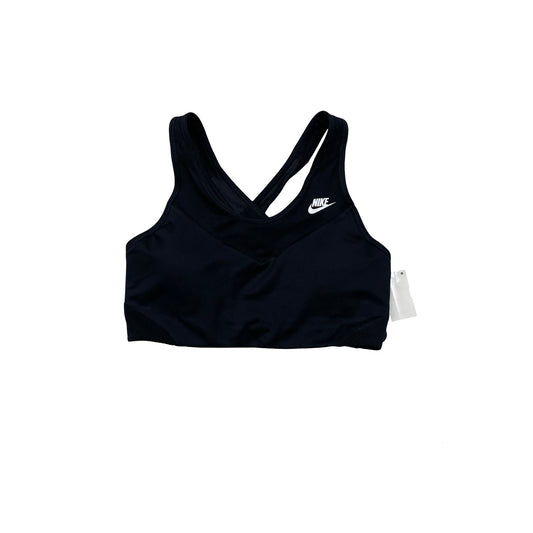 Athletic Bra By Nike In Black, Size:M