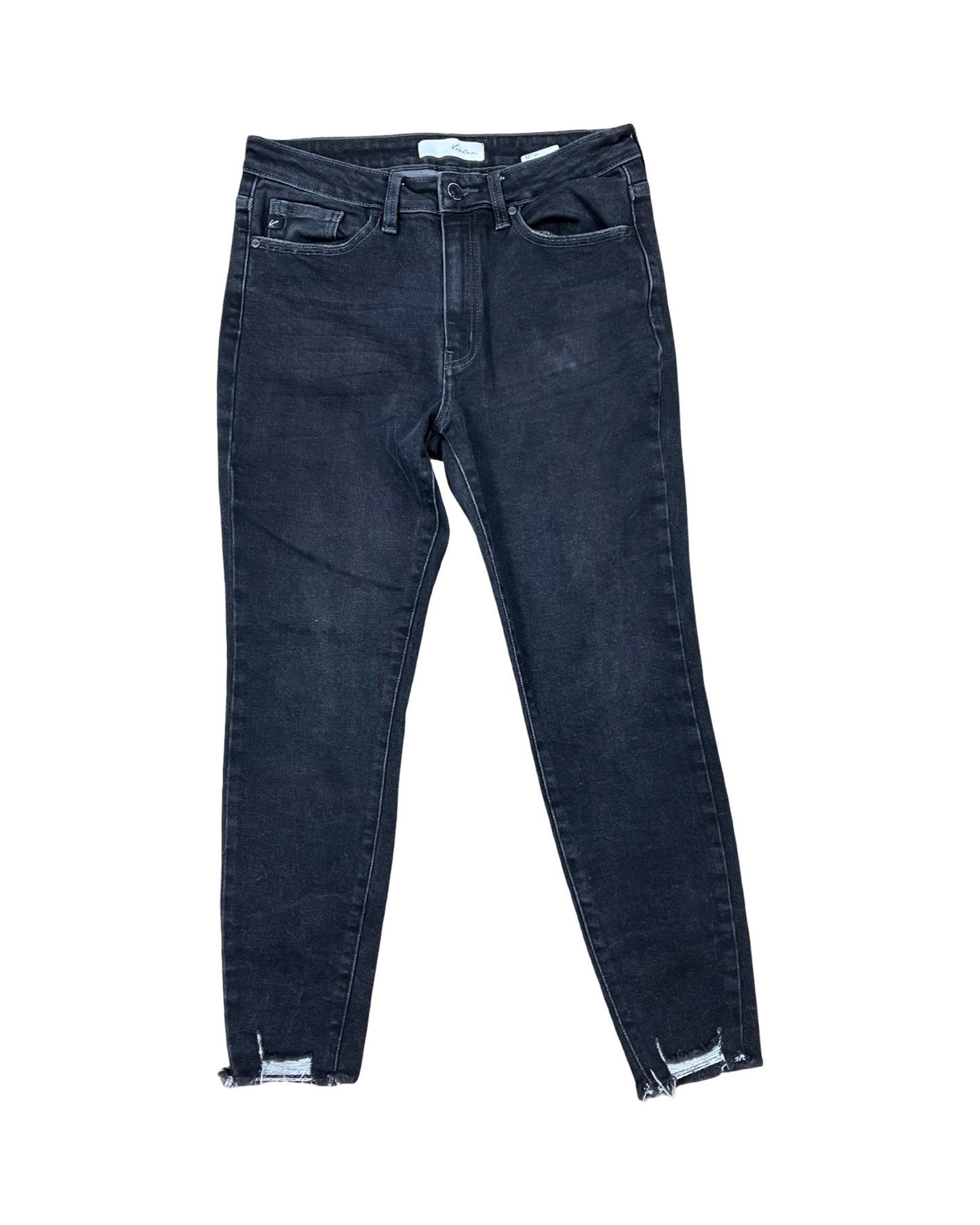 Jeans Skinny By Kancan In Black, Size:8