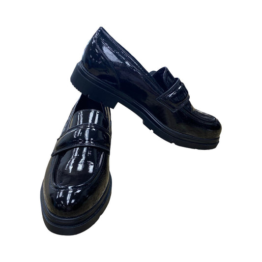 Shoes Flats By Cmc In Black, Size:10