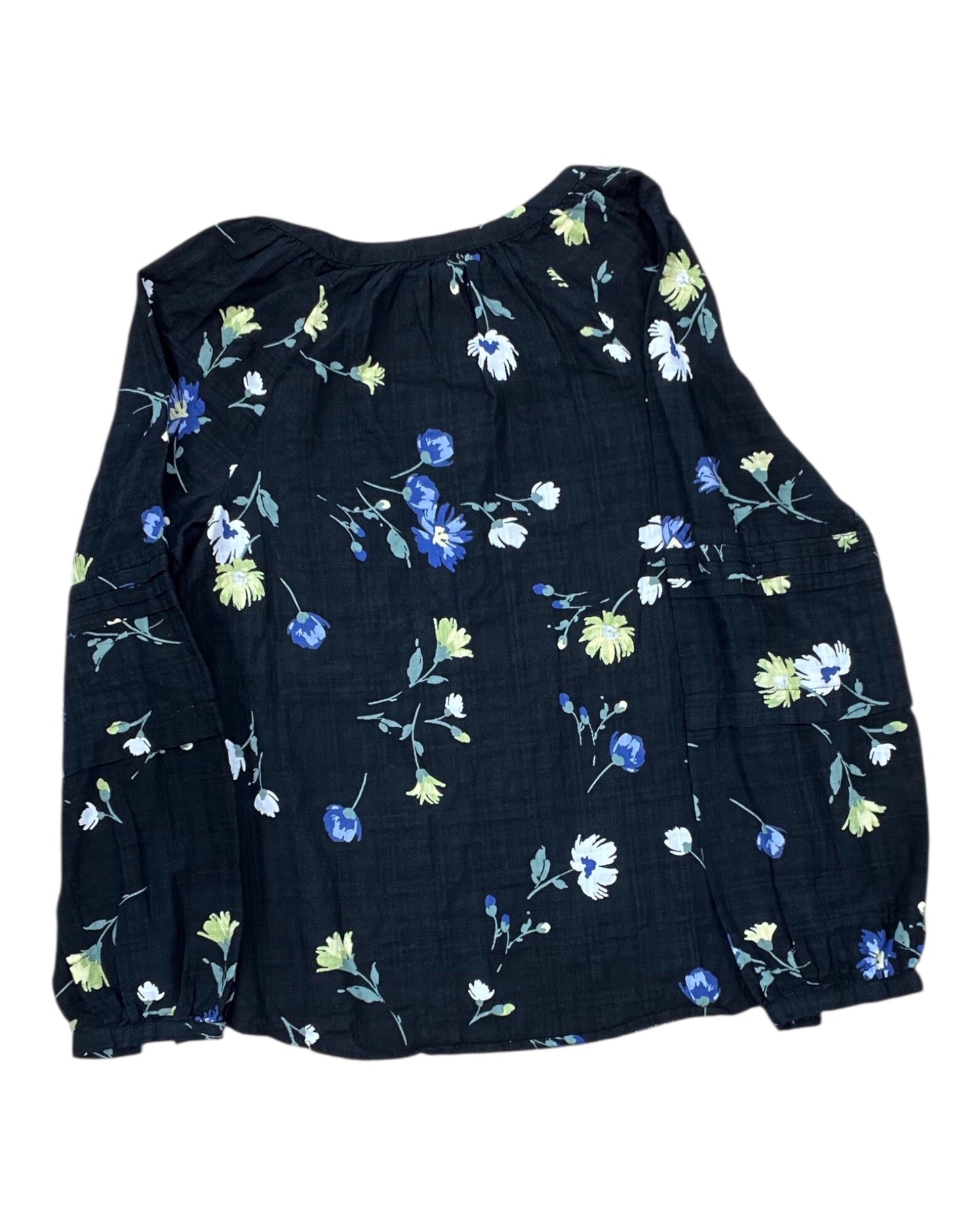Blouse Ls By Ana In Black, Size:M