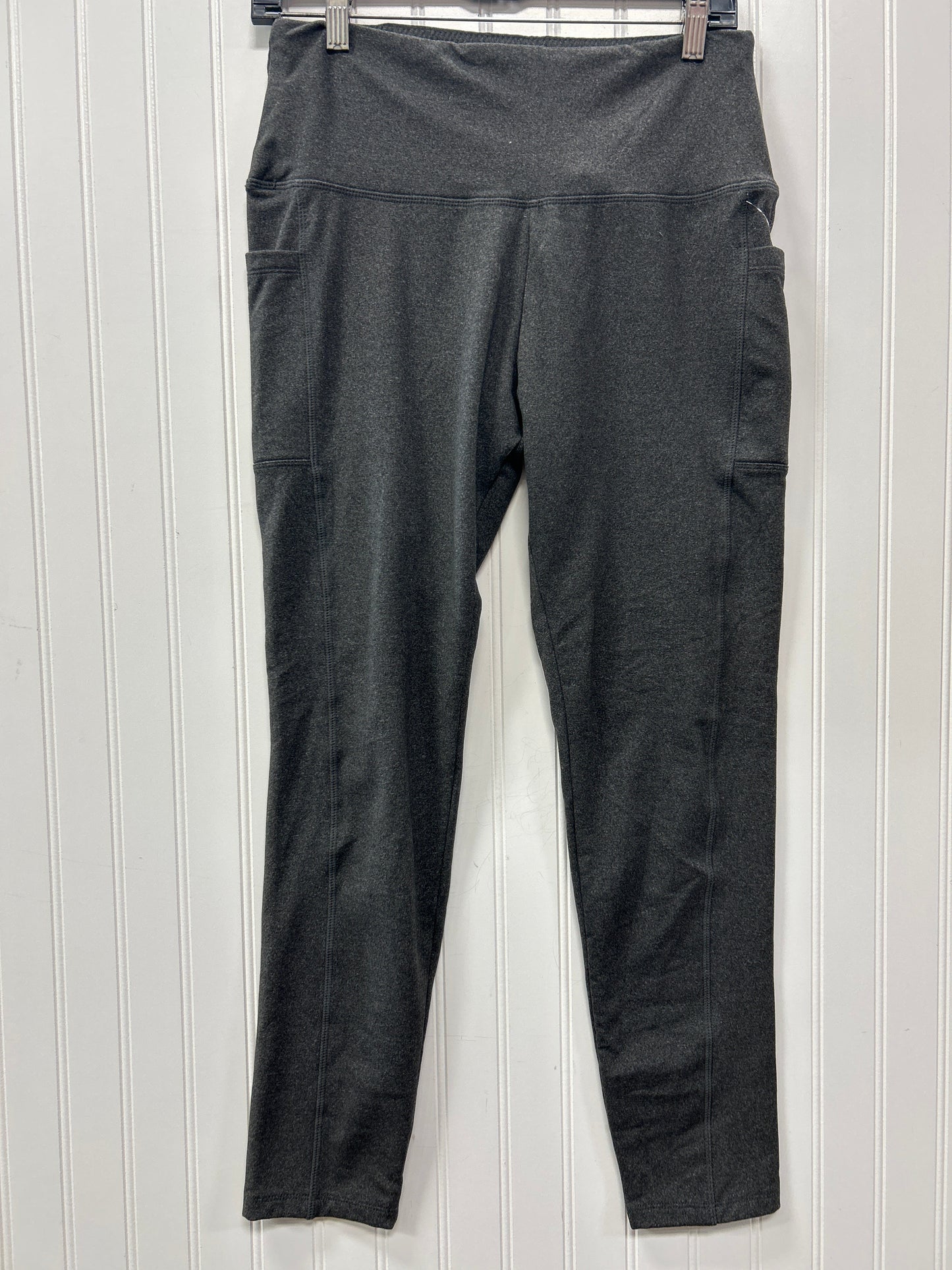 Athletic Leggings By Clothes Mentor In Grey, Size:L