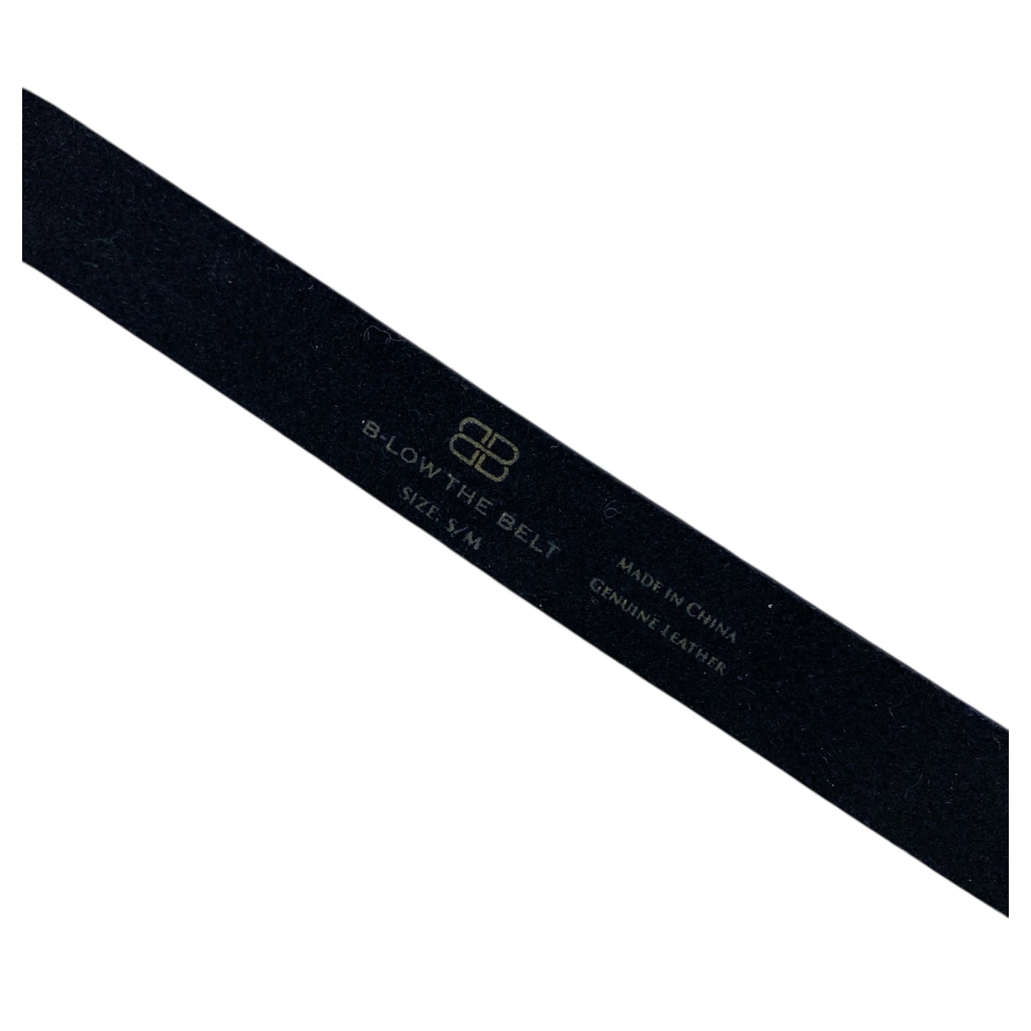 Belt Leather By B Low the belt In Black