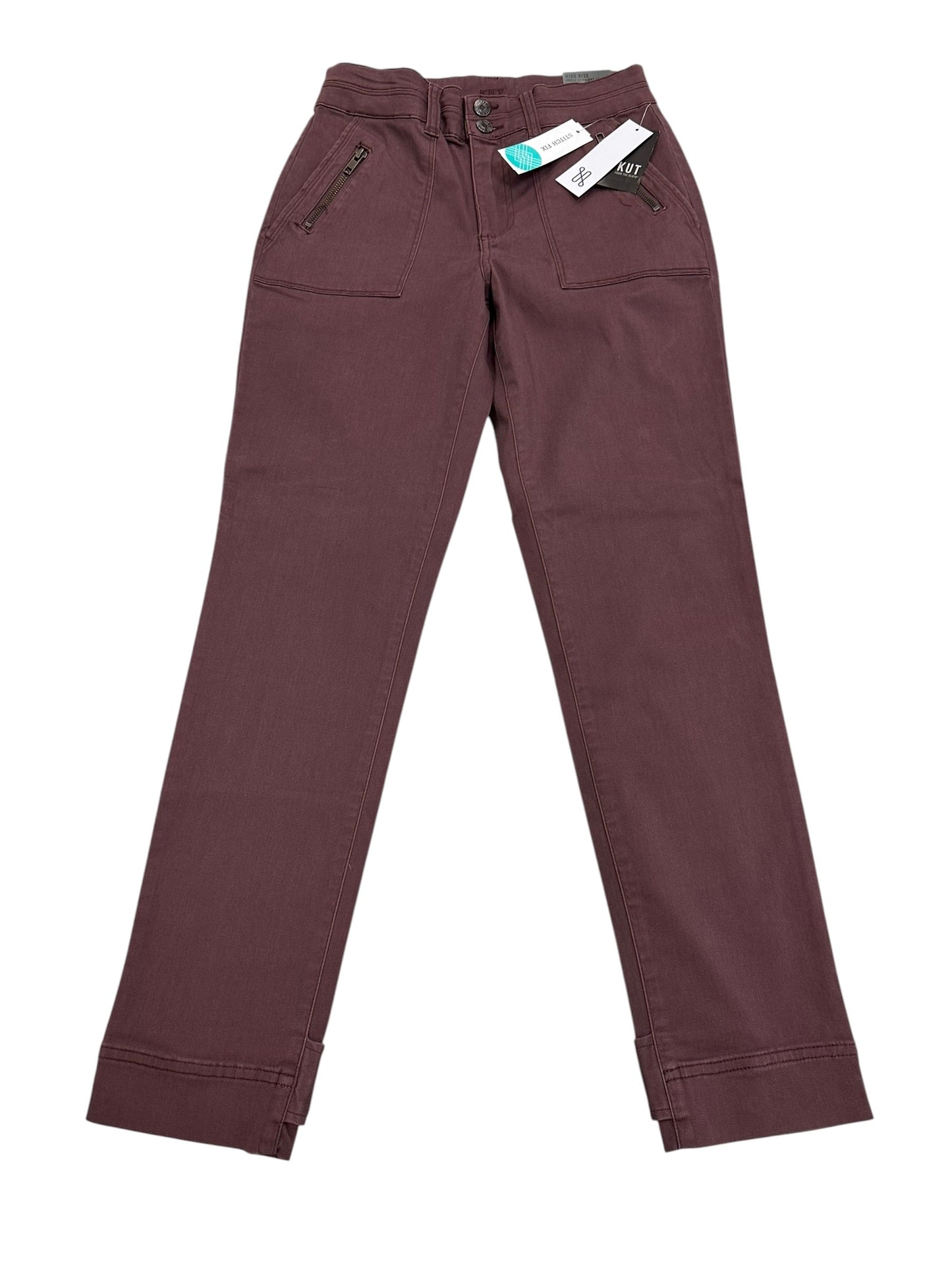 Pants Chinos & Khakis By Kut In Purple, Size:2