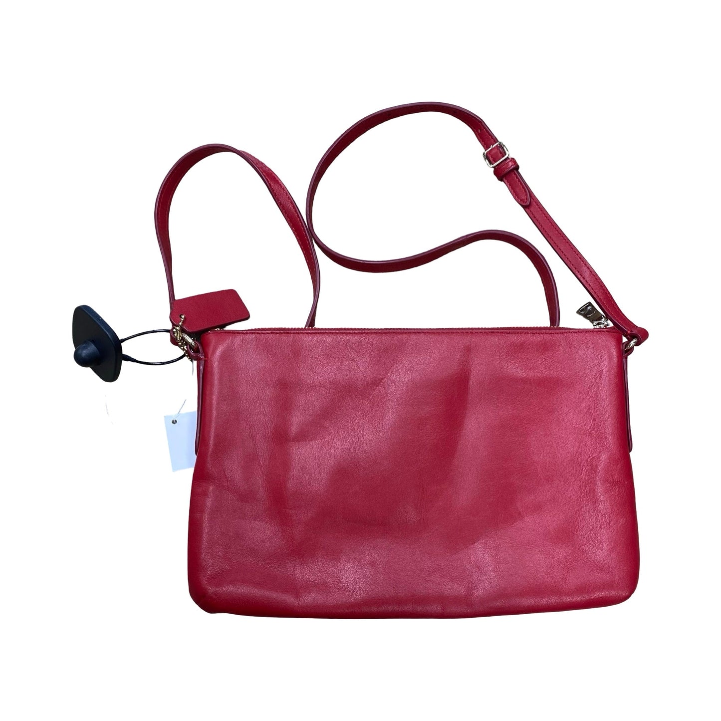 Handbag Designer By Coach In Red, Size:Small