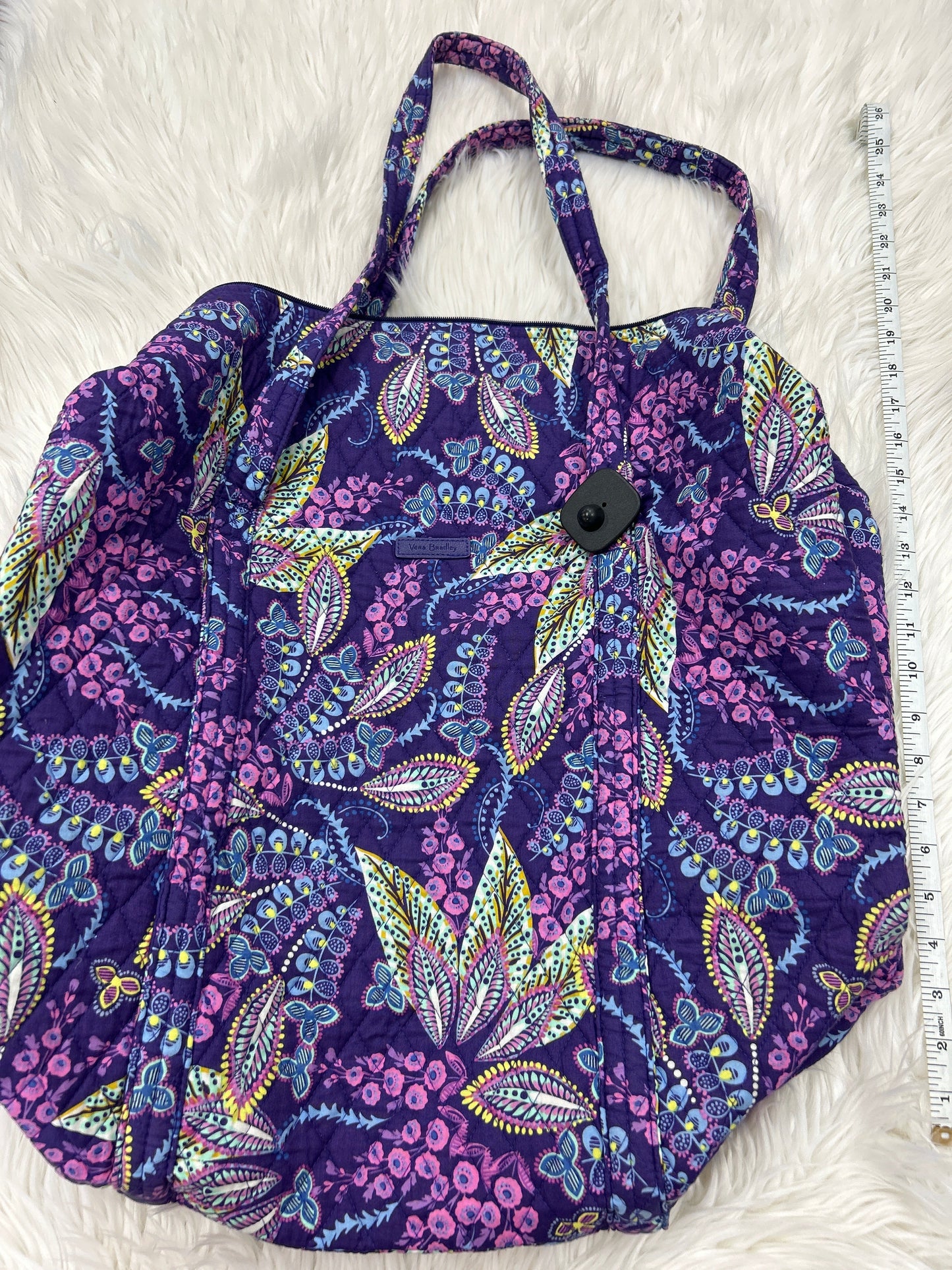 Tote By Vera Bradley In Purple, Size:Large