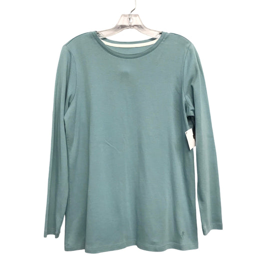 Top Ls Basic By Isaac Mizrahi Live Qvc In Green, Size:L