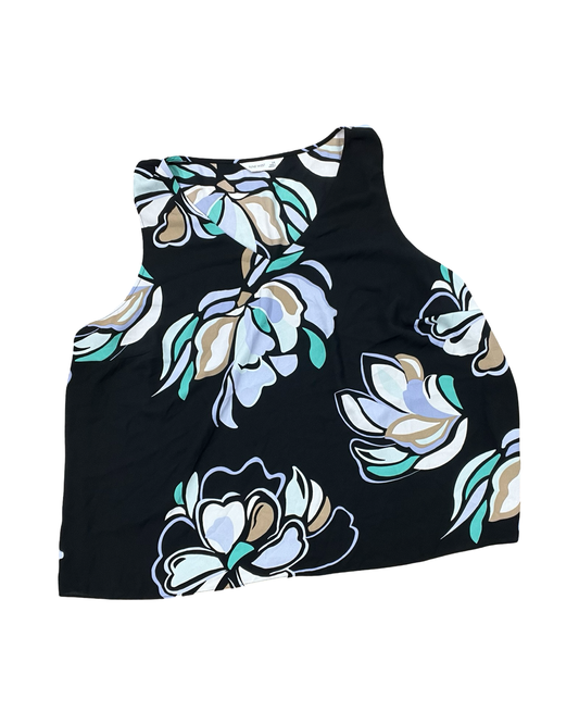 Top Sleeveless By Nine West In Black, Size:2X