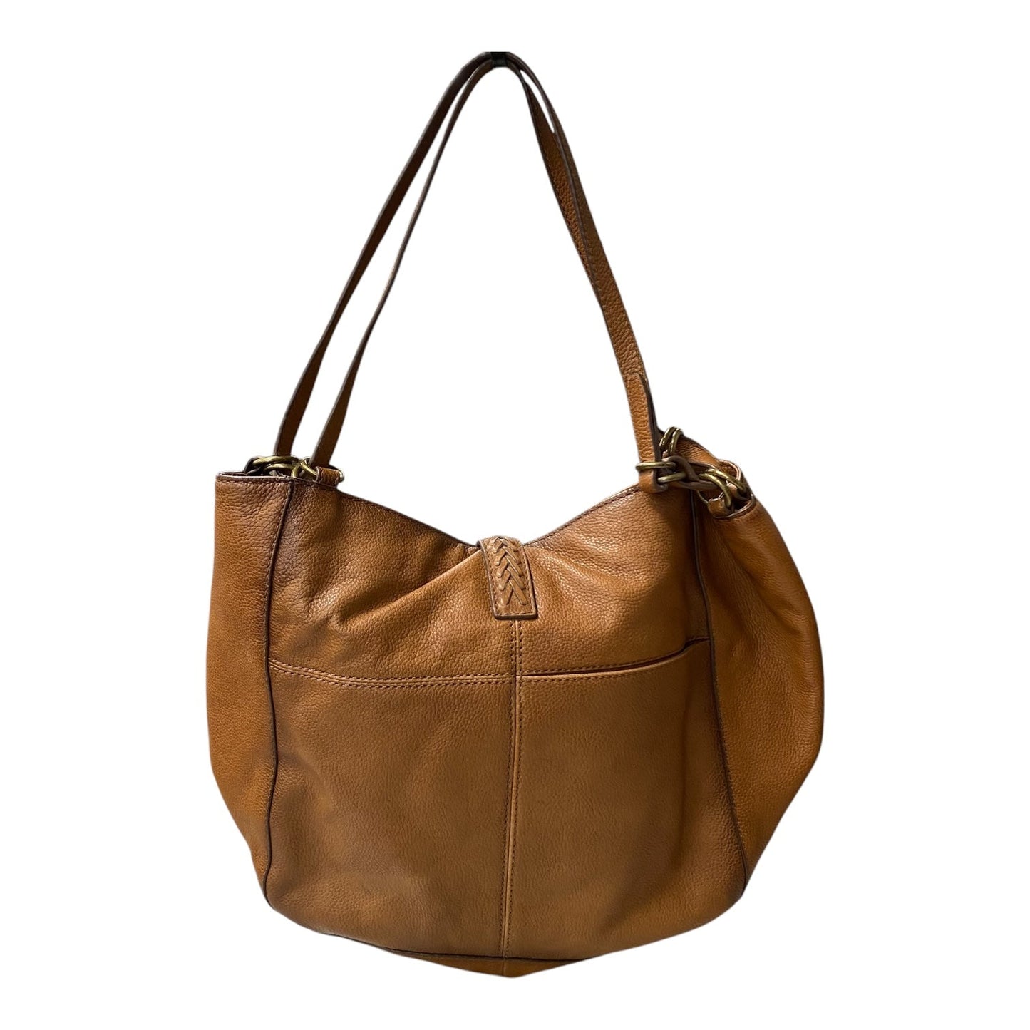 Handbag Designer By Frye In Brown, Size:Large