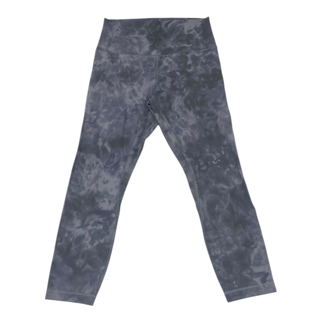 Athletic Leggings By Lululemon In Grey, Size:8
