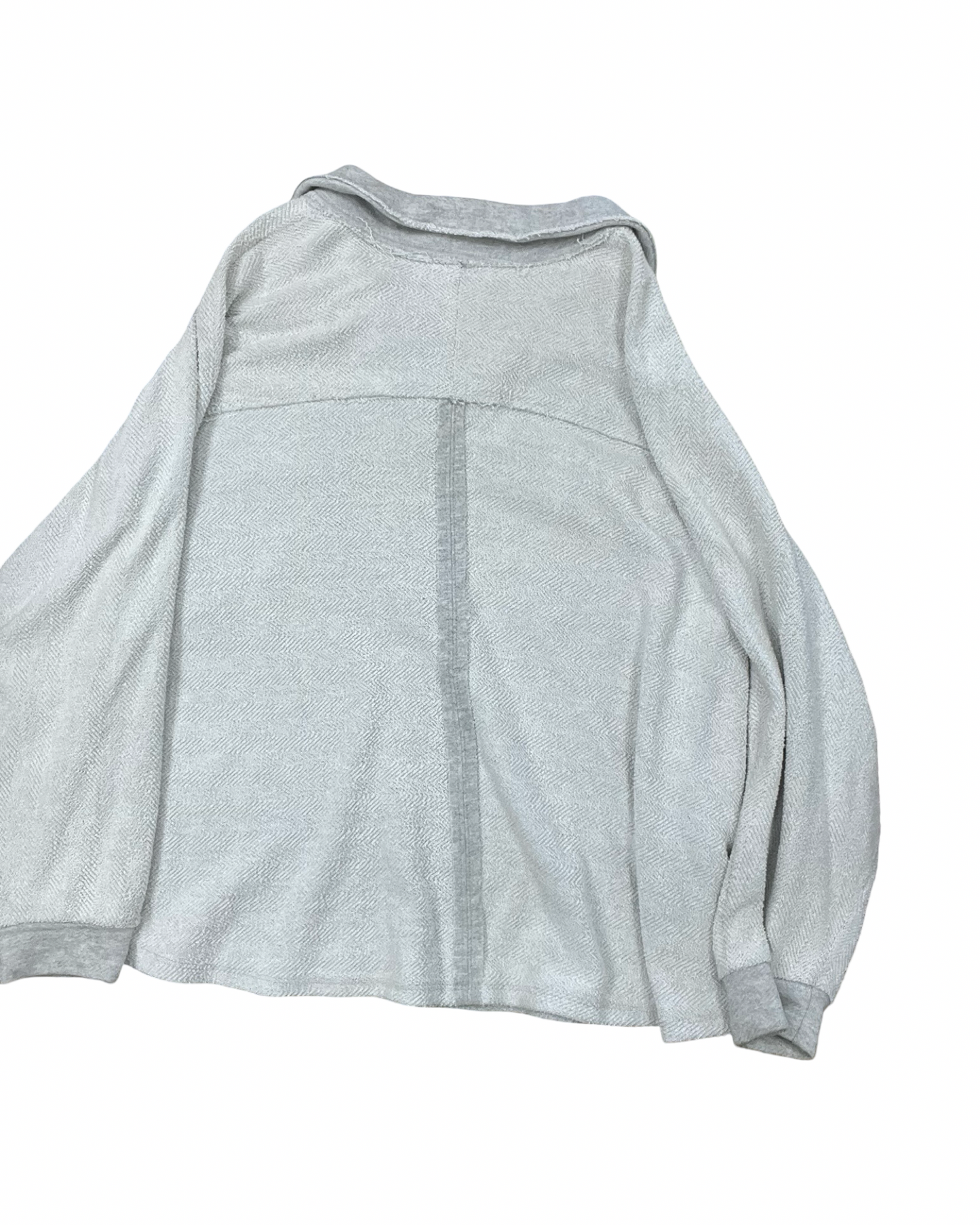 Top Ls By Bucketlist In Grey, Size:L