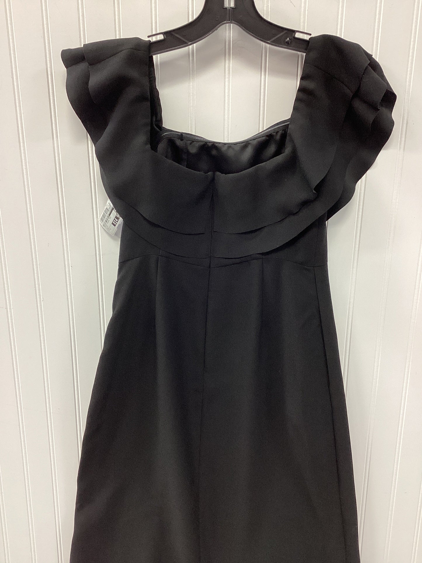 Dress Casual Midi By Banana Republic In Black, Size:0