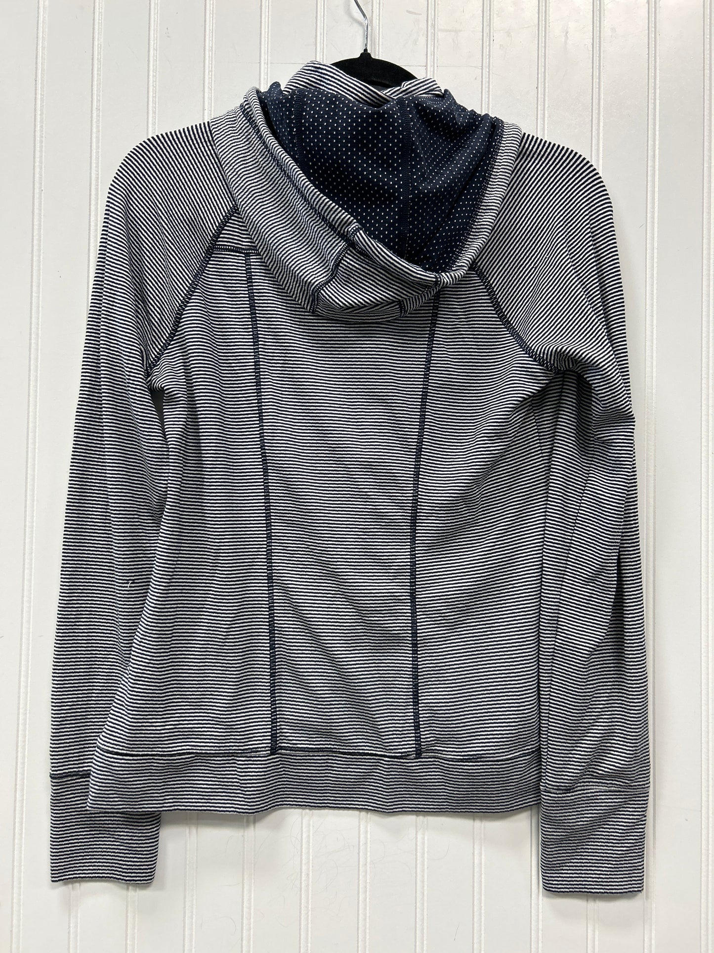 Athletic Top Ls Hoodie By Athleta In Blue, Size:S