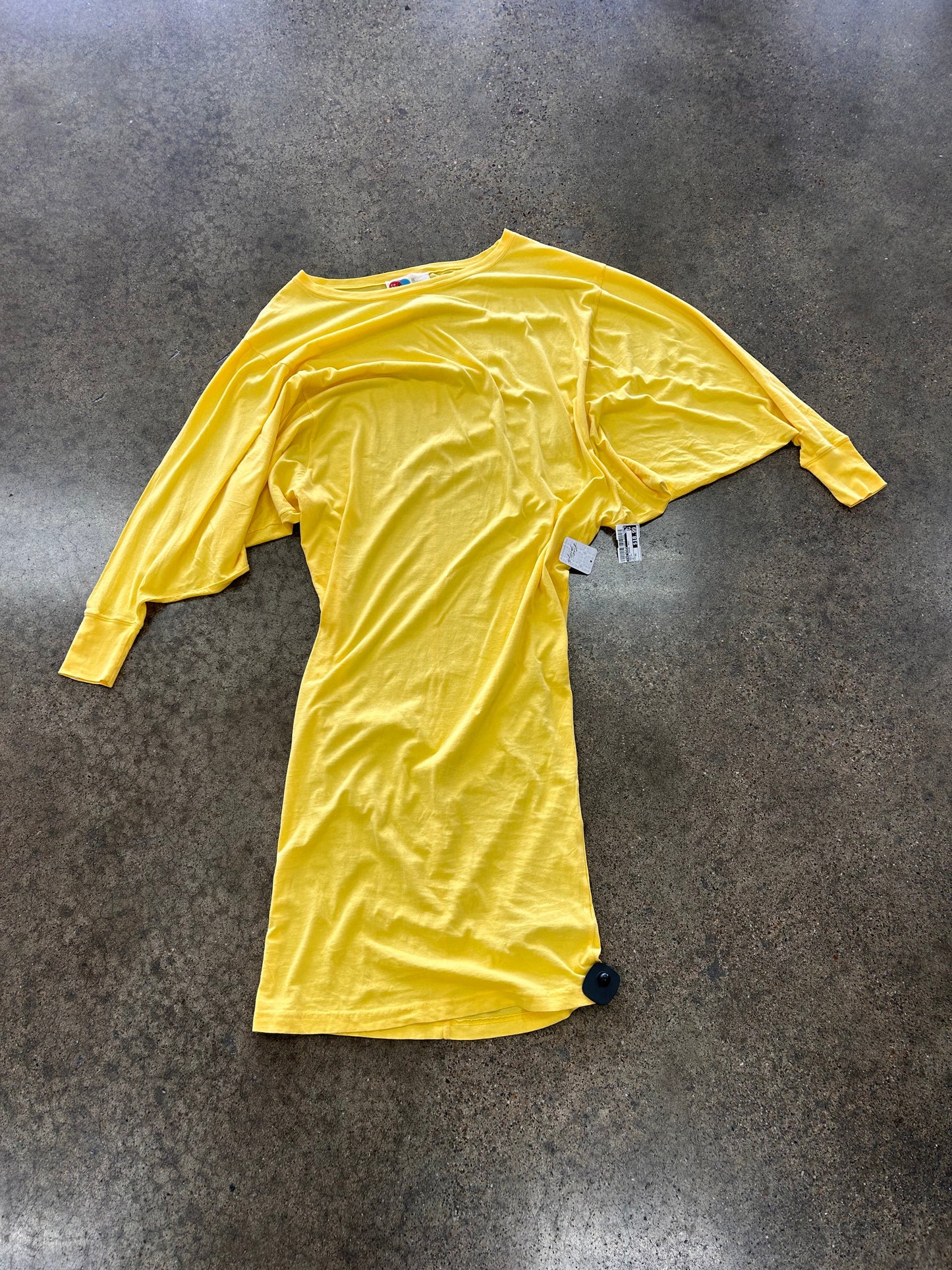 Dress Casual Maxi By Free People In Yellow, Size:Xs