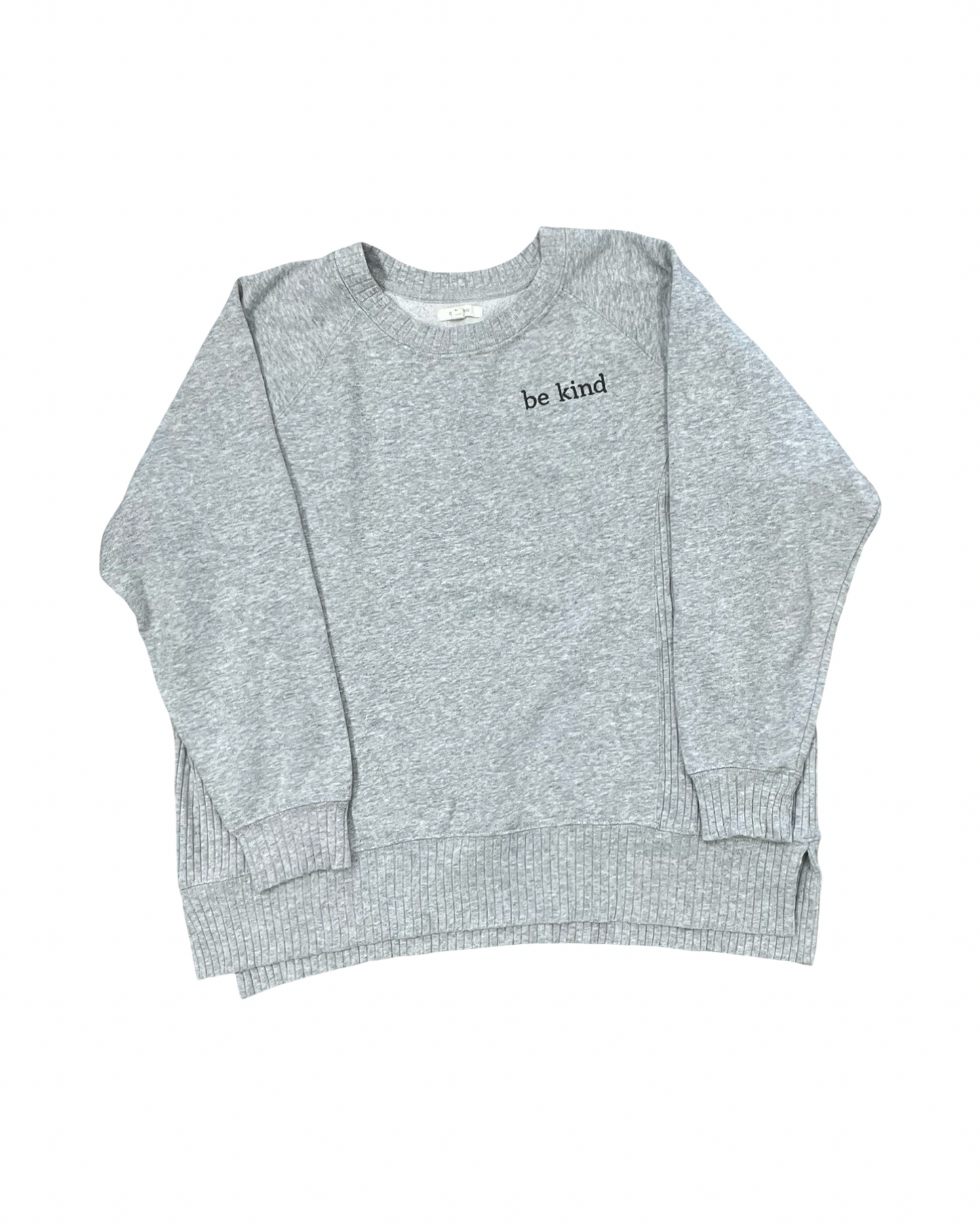 Sweatshirt Crewneck By Maurices In Grey, Size:L