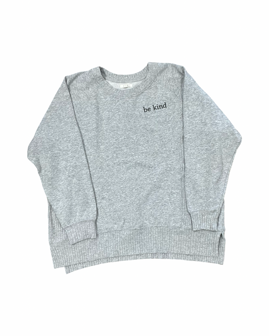 Sweatshirt Crewneck By Maurices In Grey, Size:L