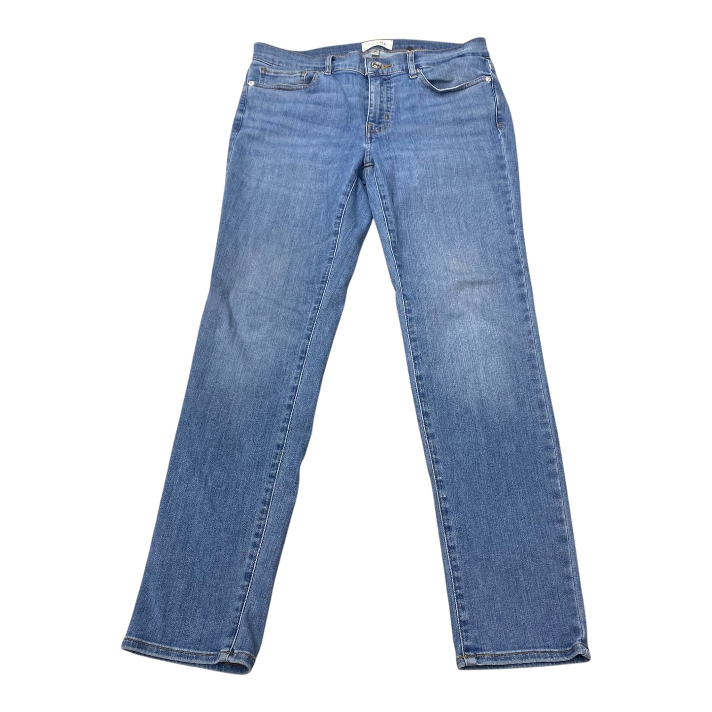 Jeans Boot Cut By Frame In Blue Denim, Size:6