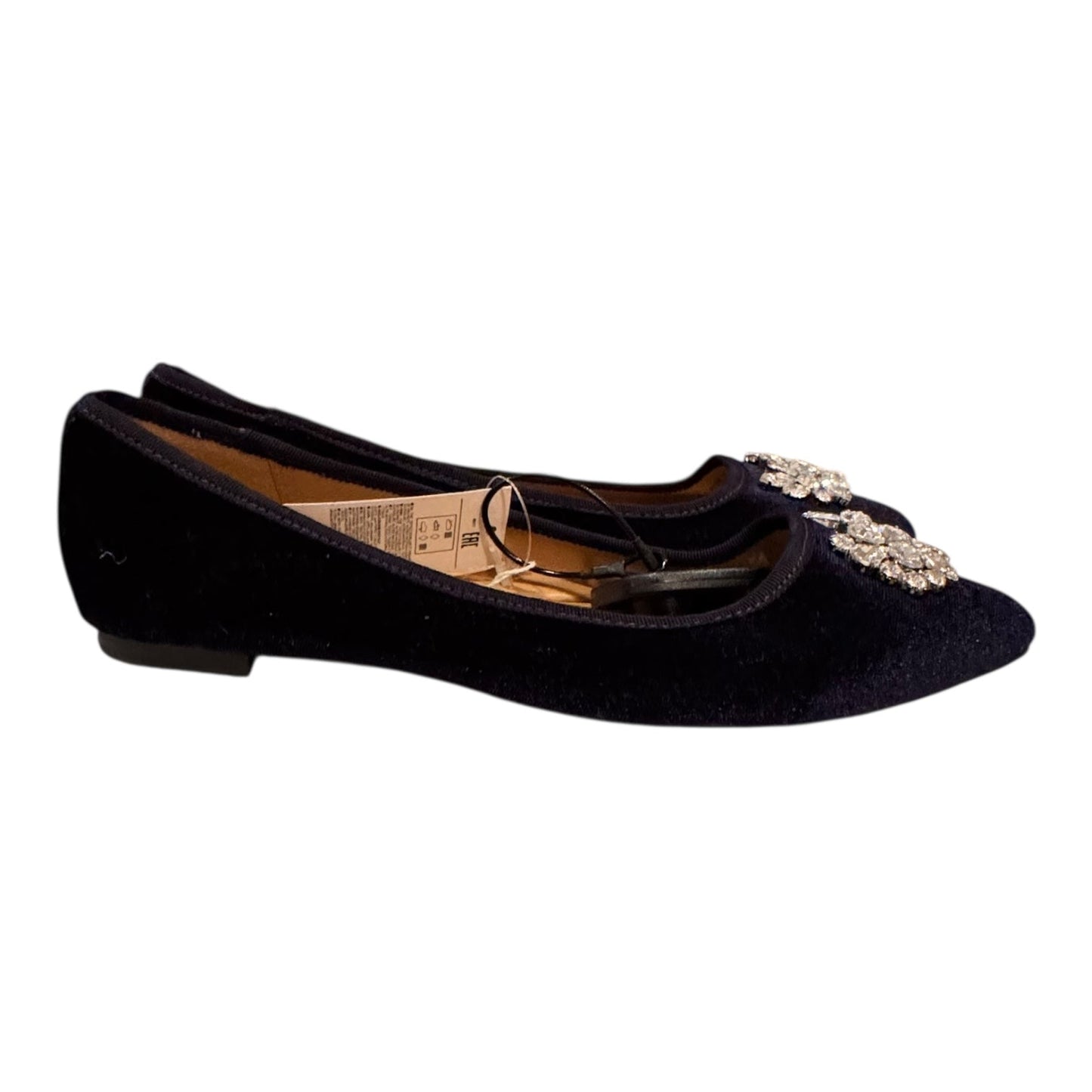 Shoes Flats By Banana Republic In Navy, Size:7