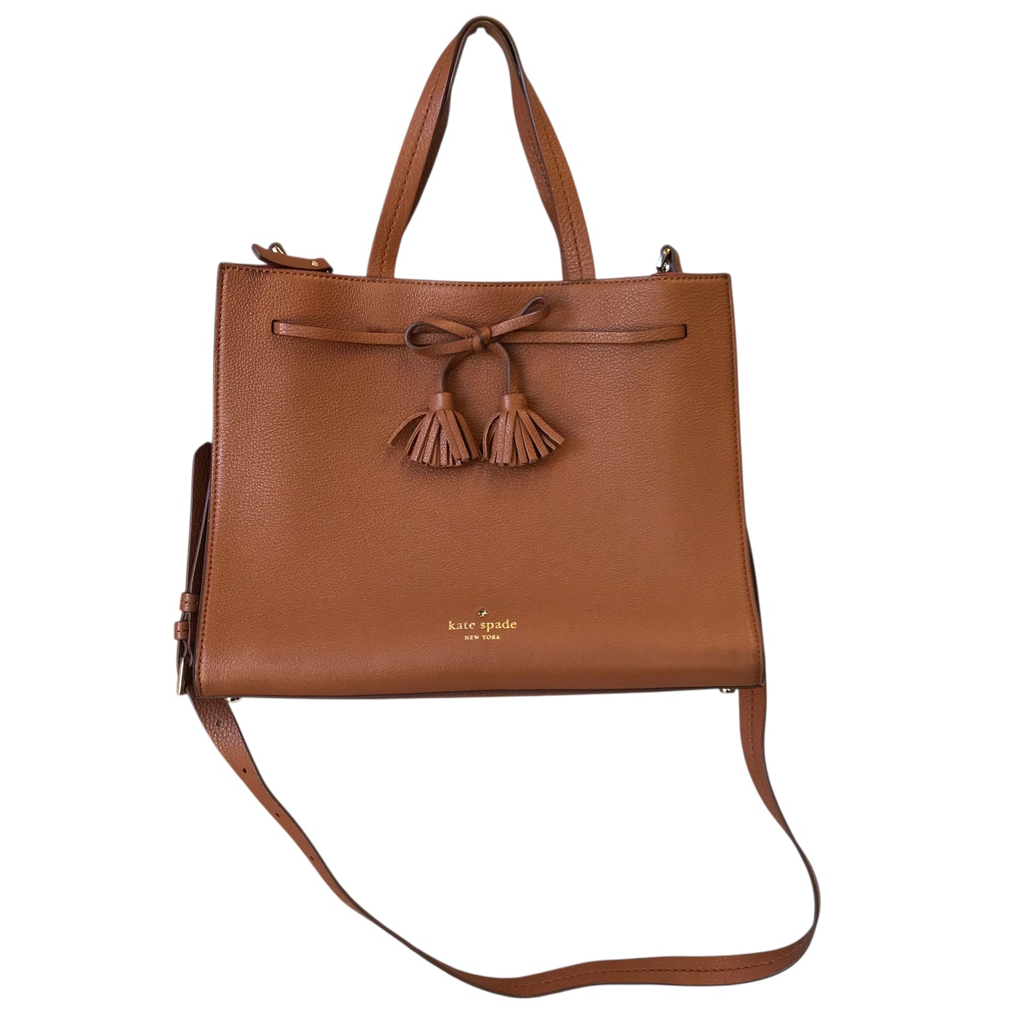 Crossbody Designer By Kate Spade In Brown, Size:Medium