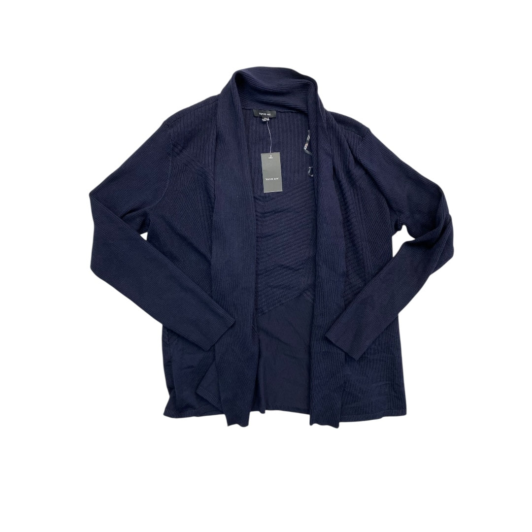 Sweater Cardigan By Verve Ami In Navy, Size:L